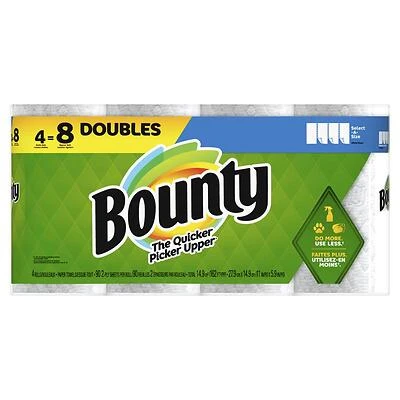 Bounty Select-A-Size Paper Towels, White - 98.0 ea x 4 pack