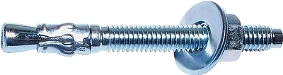 Zinc Plated Wedge Anchor 3/8" X 3-3/4" - Model 04125