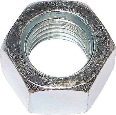 Hex Nut 7/16-14 Zinc Plated Coarse Thread 2 Grade