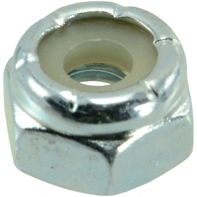 03648 Locknut Hex Zinc Nylon 10-24, Coarse Thread, 100 Pk