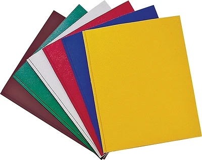 4660244 Portfolio Organizer, 2-pocket, Assorted Colors, Pack Of 100, 11.5 X 9.4 In.