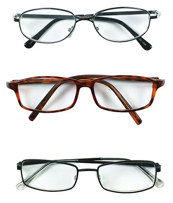 Diamond Visions RG-48 Reading Glasses, Assorted, 1.00-2.50 Magnification