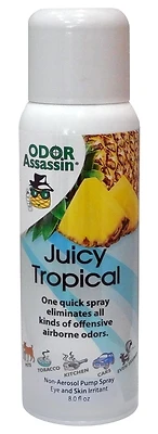 Odor Assassin 111149 Odor Eliminator Spray, Juicy Tropical, 8 Oz