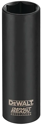 Dw22872 9/16 Inch Deep Impact Ready Socket For 1/2 Inch Drive