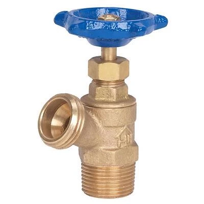 Homewerks VBDCONG4 Brass Boiler Drain Valve, 3/4 In. MIP x MHT