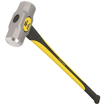 Vulcan 10 Lb Sledge Hammer, 36 In Fiberglass Handle