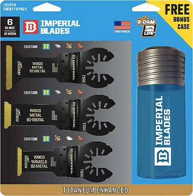 BLADE VARIETY TITANIUM 6PACK