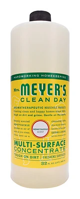 Mrs. Meyer's Clean Day 17540 Multi-Surface Concentrate Cleaner, Honeysuckle, 32 Oz