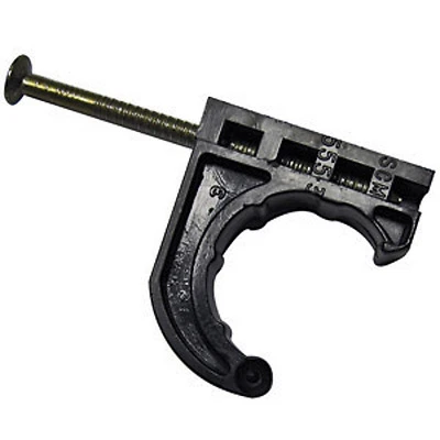 SharkBite 23220 Single Nail Clamp, 1/2 in, Plastic