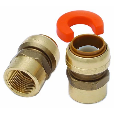 SharkBite 22604LF Water Heater Installation Kit, Push-Fit, 1/2 x 3/4 In.