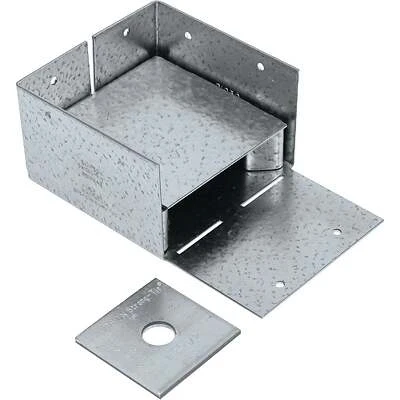 Simpson Strong-Tie ABW44Z Adjustable Post Base, 4x4 In., 1 In. Stand Off