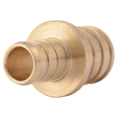 Insert Pipe Coupling, Lead Free, 3/4 x 1/2 In. Brass Barb