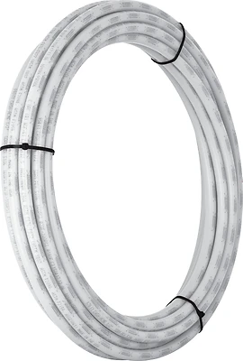 SharkBite U860W50 PEX Coil Pipe, White, 1/2 In. x 50 Ft.