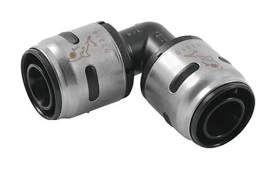 SharkBite EvoPEX K256A6 Pipe Elbow, 3/4 in, 90 deg Angle, Polymer, Black, 160 psi Pressure