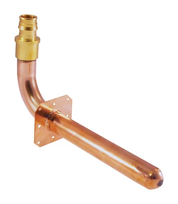 Apollo EPXSTUBWE34 3/4 In. Barb x 8 In. Copper PEX Stubout with Ear