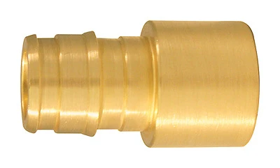 1/2 In. X 3/4 In. Brass Insert Fitting Fswt Pex-a Adapter