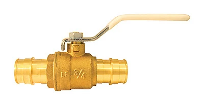 Apollo EPXV34 Brass PEX-A Ball Valve, 3/4 In. Barb