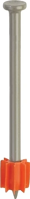 Ramset 1516E Ramguard Pin, 0.145 in Dia Shank, 2-1/2 in L, Steel, Zinc-Plated