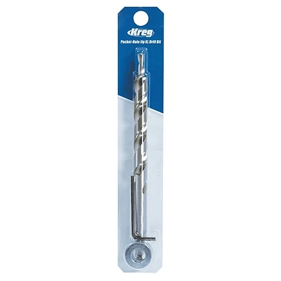 Kreg KPHA908 Pocket-Hole Jig XL Drill Bit, 1/2 In. x 7-7/8 In.