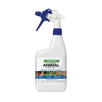 Liquid Fence HG-65007 All-Purpose Animal Repellent, Ready-to-Use, 32 oz.