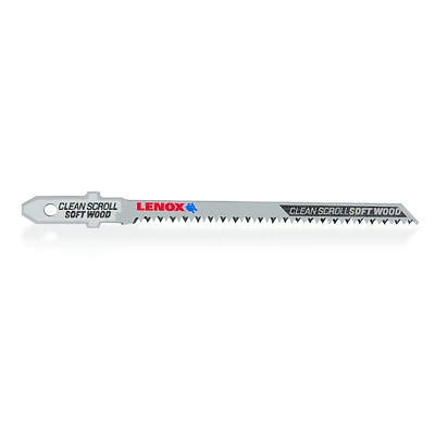 Lenox 1991401 T-Shank Jigsaw Blade, 20 Teeth, 3-1/2 x 7/32 In., 3-Pk.