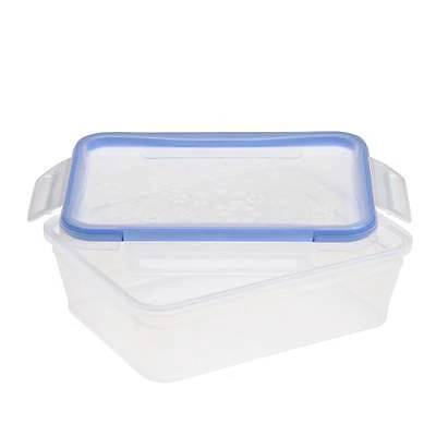 Total Solution 8.2-cup Plastic Container, 1 Container, 4-latch Locking Lid