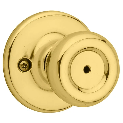 Security Tylo Privacy Lockset, Polished Brass