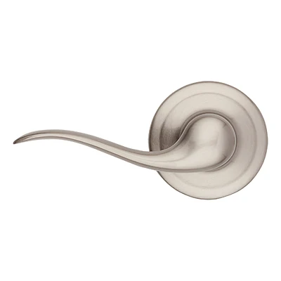 Kwikset Signature Tustin Passage Lever, Satin Nickel, 720TNL15CP