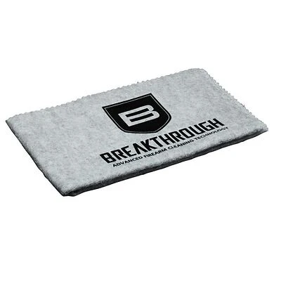 Gun Cleaning Cloth, Gray, 12 x 14 In.