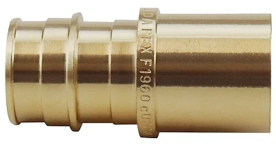 Apollo EPXMS3434 Brass PEX-A Adapter, 3/4 In. Barb x Male Sweat