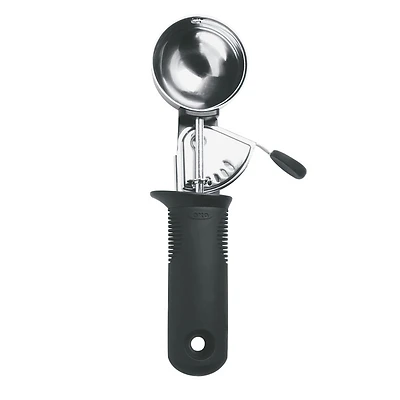 OXO Good Grips 11295100 Trigger Ice Cream Scoop, Stainless Steel, 10.5 In.