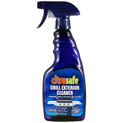 Citrusafe 3100025 Exterior Grill Cleaner, Streak-Free, 16 oz