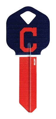 Hillman Cleveland Indians Painted Key House/Office Universal Key Blank Single sided