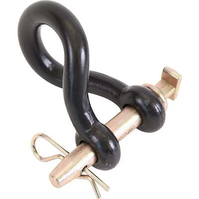 7/8 Inch Heavy-duty Forged Twist Clevis With Black Powder Coat Finish