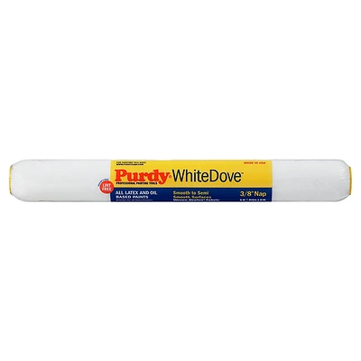 Purdy 14H670182 White Dove Paint Roller Cover, 3/8 In. Nap, 18 In.