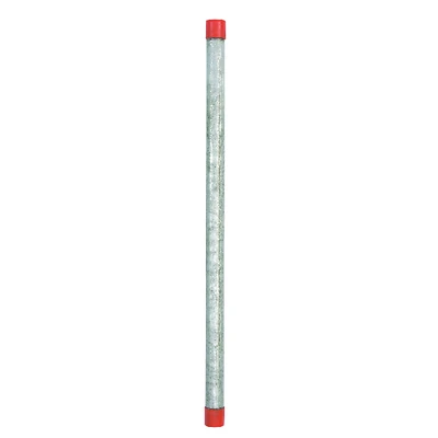 Galvanized Steel Pipe, 1/2 x 18 In.