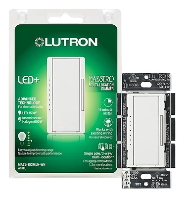 MACL-153MH-WH LED+ DMR SP&3W W