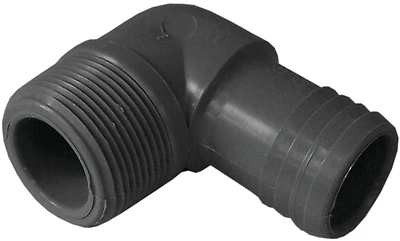 Boshart UPPME-15 1-1/2 In. Male 90 Deg. Polypropylene Insert Elbow