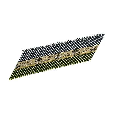 Collated Framing Nails, Bright Finish, 2-3/8 x .113 In., 2,500-Ct.