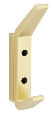 Reed Wall Hook, Brushed Gold
