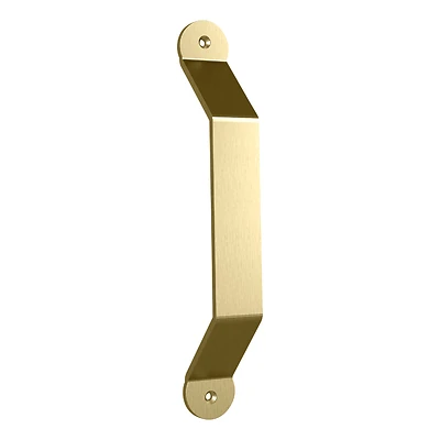 National Hardware N700-109 Charleston Sliding Door Pull, Rustic, Matte Black, 10 In.