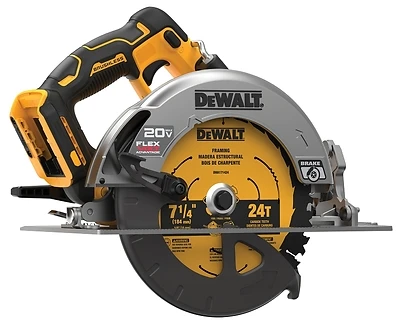 20-Volt MAX FlexVolt Cordless Circular Saw, Brushless Motor, 7-1/4-In., TOOL ONLY
