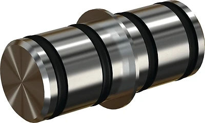 Sliding Door Hardware Connecting Adaptor, Stainless Steel