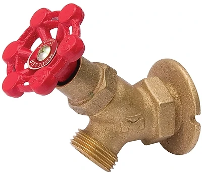 B & K 108-014 Brass Sillcock Valve, 3/4 In., Locking