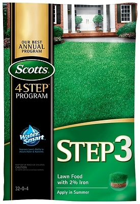 Scotts Step 3 Lawn Food with 2% Iron, 37.70 Lbs.