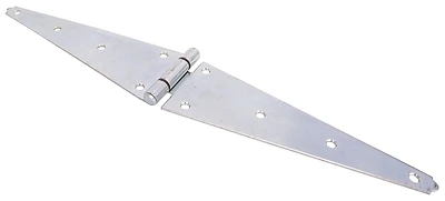 Heavy Duty 12 In. Zinc Strap Hinge With Bushing, Model Hsh-z12-013l, Pack Of 5
