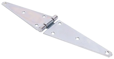 Mintcraft Hsh-z08-013l 8 In Zinc Heavy Duty Strap Hinge, Pack Of 5