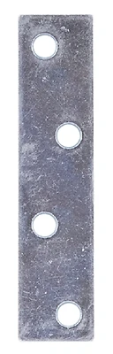 Mp-z03-013l Zinc Mending Plate, 3 X 0.75 In, Pack Of 10