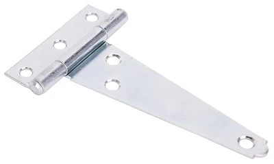 Light Duty T-hinge 4 In L 1.4 Mm Thick Zinc Plated - Pack Of 10