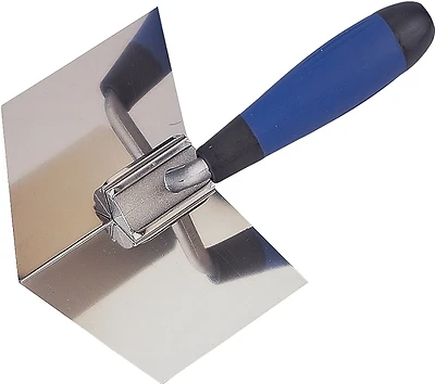 Vulcan 16460-ESH3L Drywall Corner Trowel, Stainless Steel, 3-1/2 x 4-1/4 In.